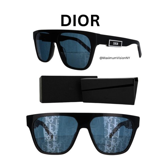 New Dior Pattern Mirror Pilot 23 S3I 57MM Unisex Luxury Sunglasses $899.95 - Picture 2 of 5